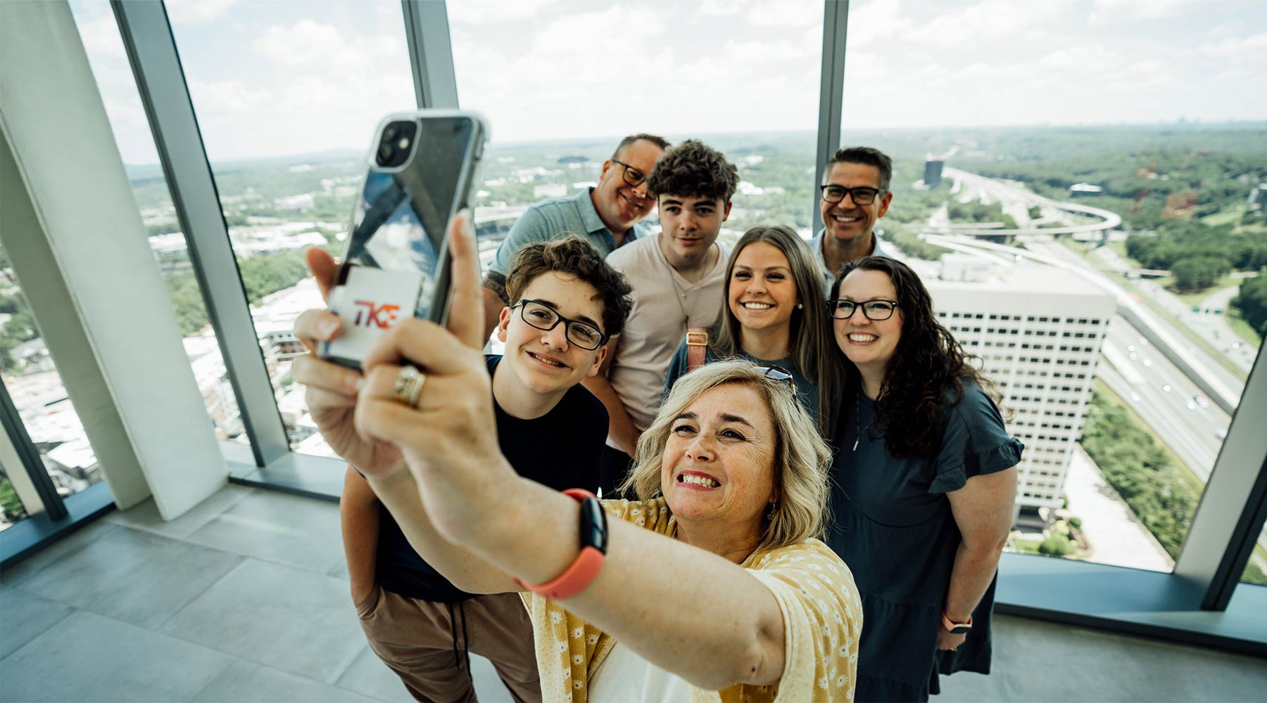 group-taking-selfie-inside-highriz-bldg